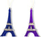 6 inch Eiffel Tower Ornament X 2. V 5x5x10 cm kerstornament