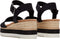 Toms Diana - Damesschoenen sandalen - Sleehak 6 cm - Zwart