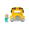 Bus Cocomelon Bandai WT80113 Geel 2 Stuks (Engels)