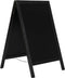 BRASQ Krijtstoepbord - Dubbelzijdig - 55 x 85 CM - Zwart