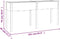 vidaXL - Plantenbak - met - voering - 161x45x76 - cm - massief - vurenhout - bruin