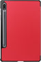 iMoshion Tablet Hoes Geschikt voor Samsung Galaxy Tab S8 / Tab S7 - iMoshion Trifold Bookcase - Rood