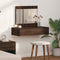 vidaXL - Wandkaptafel - Bruin - Eik - 83x40x70 - cm