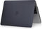 Lunso Geschikt voor MacBook Pro 13 inch (2016-2019) cover hoes - case - mat zwart