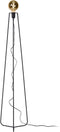 Atmooz - Vloerlamp Clarisse - Staande Lamp - Stalamp - Woonkamer - Zwart - Hoogte 141cm - Metaal
