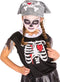 Dressforfun piratenskeletkostuum 116 - verkleedkleding - jurk met skeletafbeelding - (5-7y)