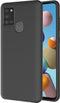 Azuri Samsung Galaxy A21s - Siliconen backcover - Ultra dun - Zwart