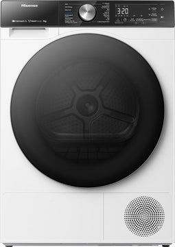 Hisense DH5S902BW - Warmtepompdroger - 9kg - ConnectLife - Wit