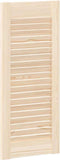 vidaXL - Kastdeuren - met - lamellen - 2 - st - 69x29,5 - cm - massief - grenenhout