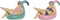 Decoratieve figuren Home ESPRIT Multicolour Turkoois Lila Mediterrane 22 x 9,5 x 13 cm (2 Stuks)
