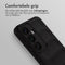 imoshion Hoesje - Geschikt voor Samsung Galaxy S24 - EasyGrip Backcover - Zwart