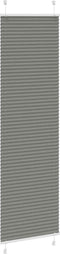 vidaXL - Plissé - rolgordijn - 60x200 - cm - stofbreedte - 59,4 - cm - antraciet