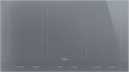 Smeg Linea SIM1963DS - Ingebouwde Inductiekookplaat - 6 zones - Zilver 90 cm