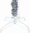 vidaXL - Kerstboom - smal - 180 - cm - zilverkleurig
