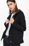 ONLY ONLSEDONA LIGHT SHORT JACKET OTW NOOS - Korte jas met capuchon - Effen kleur - M (38)