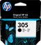 HP 305 - Inktcartridge - Origineel - Standaard capaciteit - Zwart