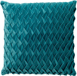 Dutch Decor FERDY - Sierkussen 45x45 cm - Latigo Bay - blauw - Inclusief binnenkussen