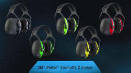 3M Peltor X5A - Gehoorkappen - SNR 37 dB - Zwart