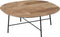 DTP Home Coffee table Soho semi-round 90 TEAKWOOD,35Ø90 cm, recycled teakwood top