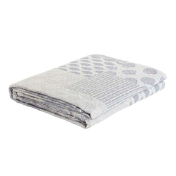 Sprei DKD Home Decor Beige Grijs Bed van 90 Bed van 150 180 x 260 x 1 cm