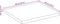 vidaXL - Tafelblad - vierkant - natuurlijke - rand - 60x60x3,8 - cm - acaciahout