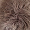 Dyreskinn Schapenvacht ijslands taupe 90-110cm lengte / 60-70cm breedte