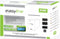 Ever EASYLINE 1200 AVR USB - UPS 1,2 kVA 600 W - Sinus - Zwart