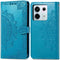 imoshion Hoesje Geschikt voor Xiaomi Redmi Note 13 Pro (5G) / Poco X6 Hoesje Met Pasjeshouder - imoshion Mandala Bookcase - Turquoise