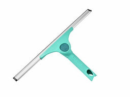 Leifheit Pro Reach XL - Raamtrekker 2in1 - 40 cm wisbreedte - Zilverkleurig Turquoise