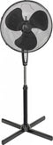 Bestron ASV45ZR - Statiefventilator - 3 snelheden afstandsbediening 75° draaifunctie hoogte verstelbaar tot 122cm Ø 45cm zwart