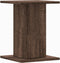 vidaXL - Speakerstandaards - 2 - st - 30x30x40 - cm - bewerkt - hout - bruin - eiken