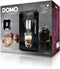 Domo DO1150K - Volautomatische espressomachine - 19 bar drukpomp en Thermoblock - Zwart