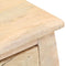 vidaXL - Nachtkastje - 28x28x46 - cm - massief - mangohout