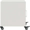 vidaXL - Nachtkastjes - 2 - st - 36x39x43,5 - cm - staal - wit