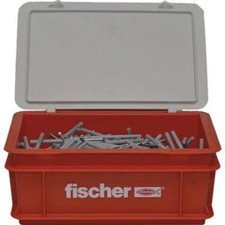 Fischer - Nylon Slagplug M8 x 60 mm - Met voorgemonteerde nagelschroeven (in krat)
