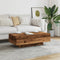 vidaXL - Salontafel - 100x49,5x31 - cm - bewerkt - hout - oud - houtkleurig