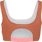 PUMA Women's Sporty Padded Top - Sporttop - Zacht en comfortabel - Bruin