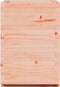 vidaXL - Plantenbak - 50x50x72,5 - cm - massief - douglashout
