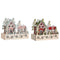 Kerstversiering DKD Home Decor Rood Roze 21 x 9,5 x 19 cm (2 Stuks)