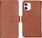 iMoshion Hoesje Geschikt voor iPhone 12 Mini Hoesje Met Pasjeshouder - iMoshion Luxe Bookcase - Bruin
