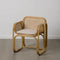 Leunstoel Natuurlijk Rotan 62 x 57 x 76,5 cm