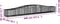 vidaXL - Schanskorven - 6 - st - gewelfd - 400x50x40/60 - cm - ijzer