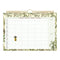 Lannoo Botanic - Familiekalender 2026 - 6 gezinsleden - 310x220mm - Rode bloem