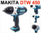 Makita - DTW450Z - 18V - accu - 1/2