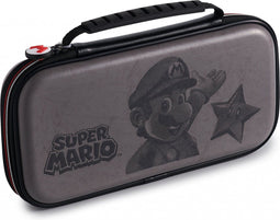 Game Traveler Nintendo Switch Case - Consolehoes - Super Mario - Grijs