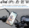 Mobiele Telefoon Houder Fiets Aluminium Motorfiets Mobiele Telefoon Houder met 360° Draaibare Anti-Shake Motorfiets Smartphone Houder Scooter Universeel voor 4.0-6.8 Inch Smartphone GPS Andere Apparaten