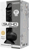 SILEXD - Realistische Dildo - 24,1 x 4,5 cm - Zwart