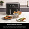 Ninja Foodi AF400EU - Dubbele Airfryer XXL - 9.5 Liter - 2470 Watt - Dual Zone Technologie