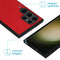 iMoshion Hoesje Geschikt voor Samsung Galaxy S24 Ultra Hoesje Met Pasjeshouder - iMoshion Uitneembare 2-in-1 Luxe Bookcase - Rood