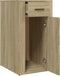 vidaXL - Bureaukastje - 40x49x75 - cm - bewerkt - hout - sonoma - eikenkleurig